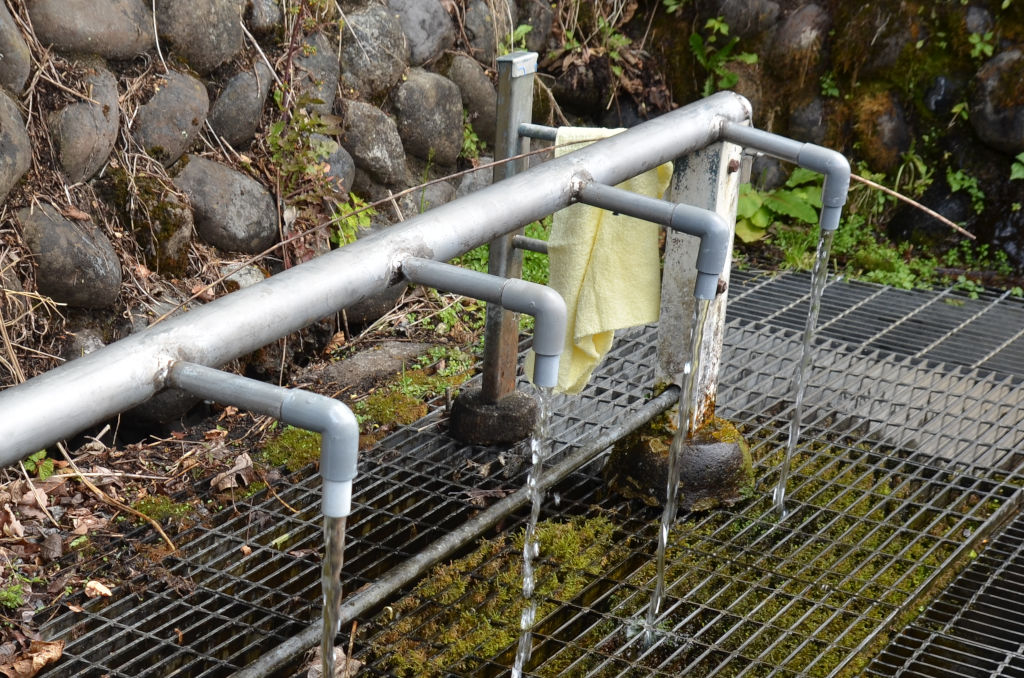 栃木県矢板市・井出水の湧水