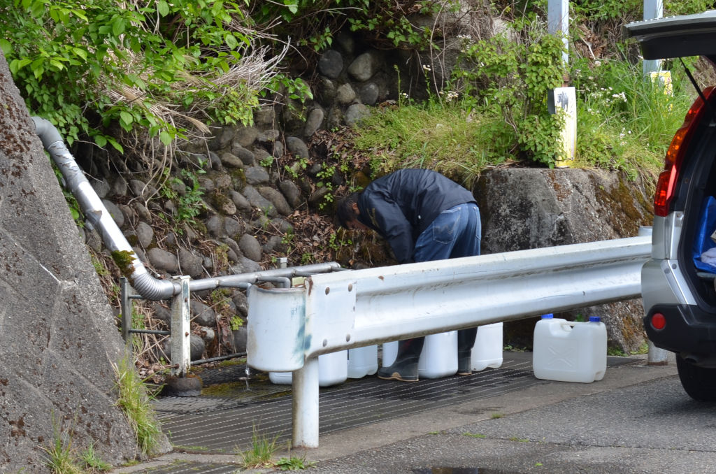 栃木県矢板市・井出水の湧水