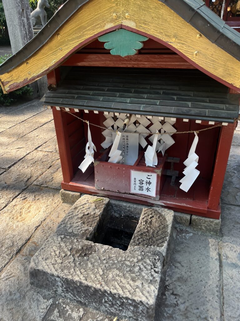 群馬県太田市・冠稲荷神社ご神水