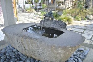 千葉県習志野市・菊田神社手水舎