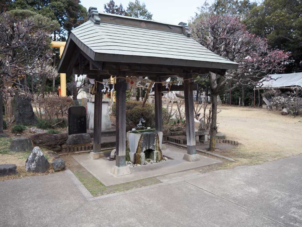 茨城県常総市・水海道天神社 御神水