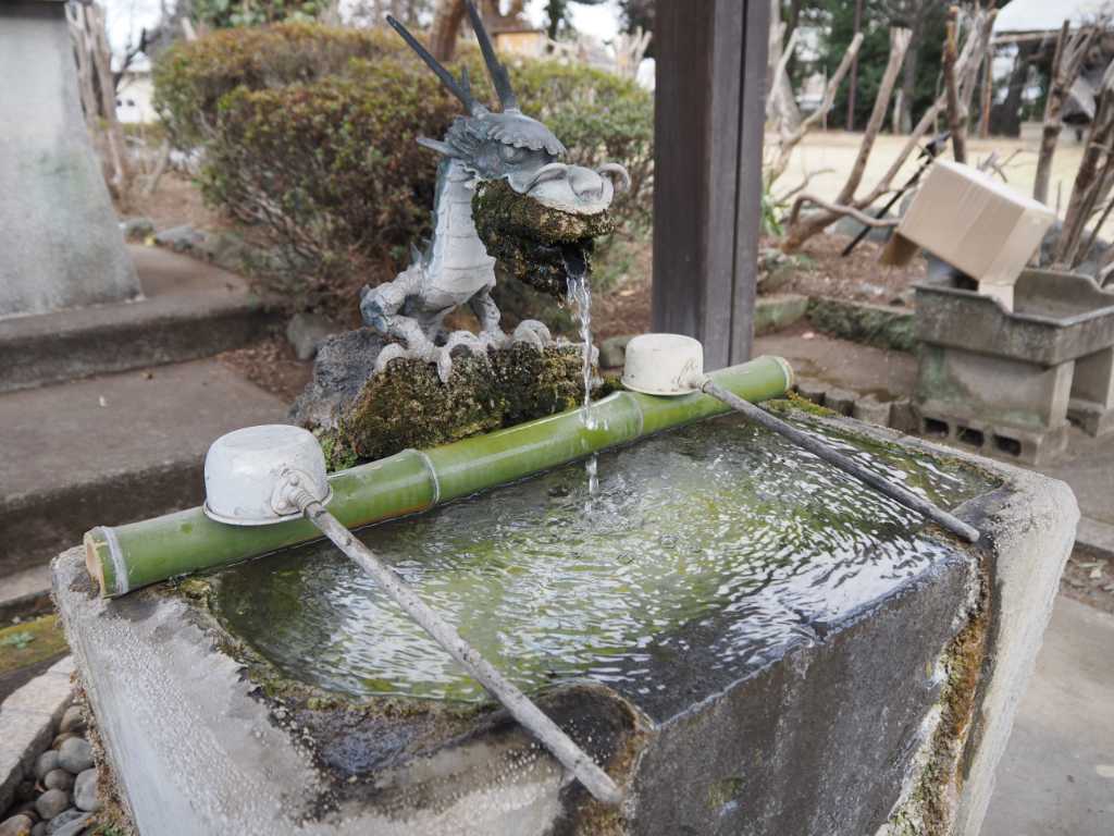 茨城県常総市・水海道天神社 御神水