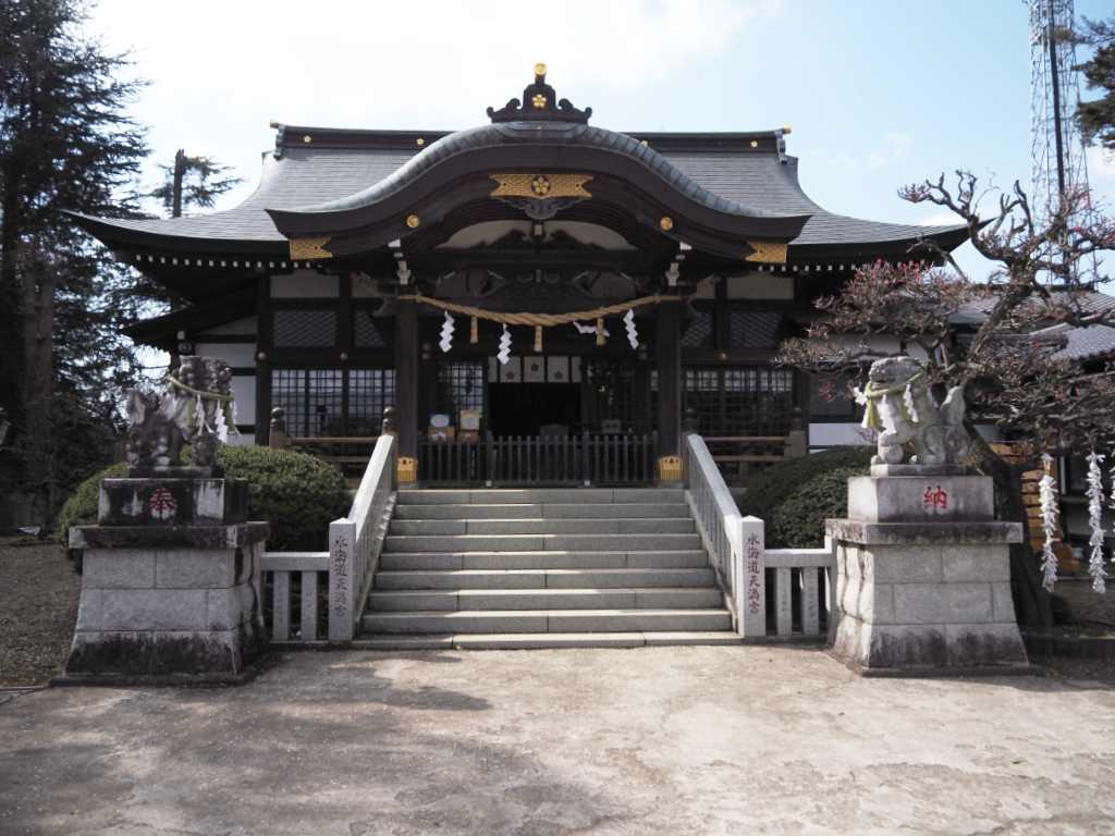 茨城県常総市・水海道天神社 御神水