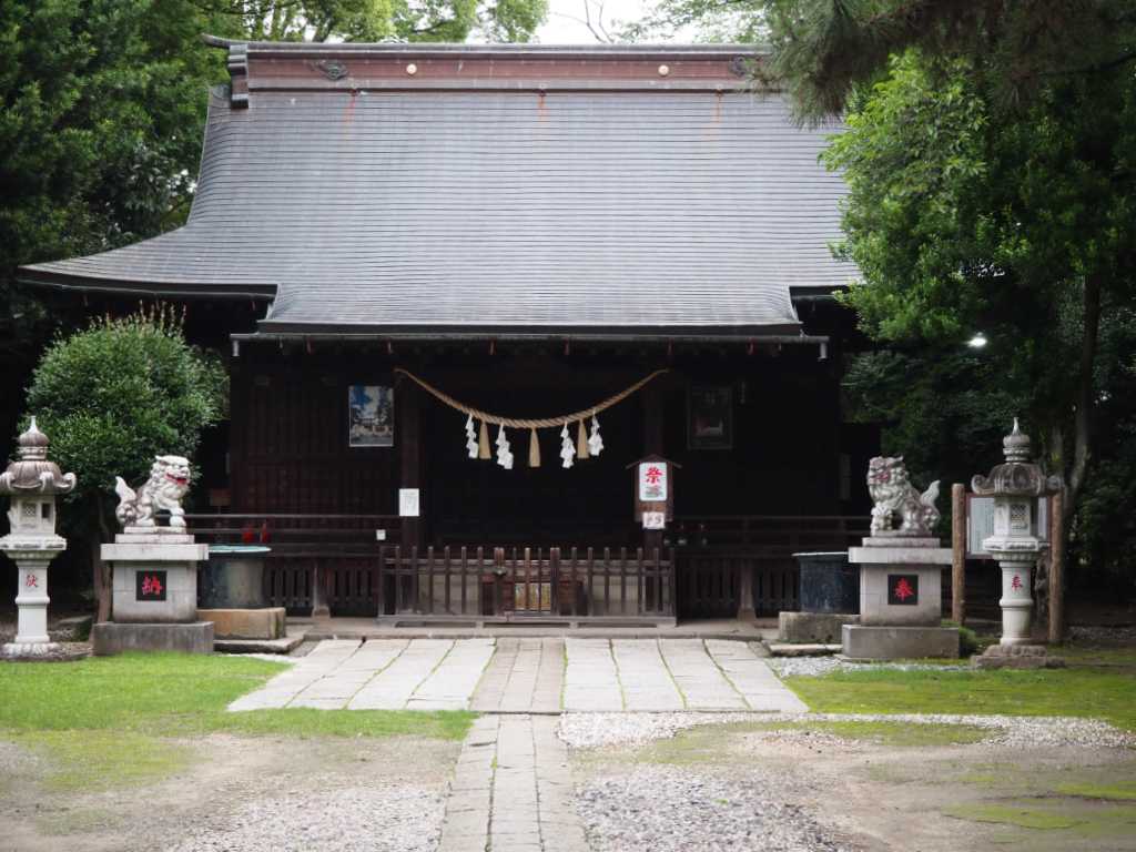 埼玉県さいたま市・田島氷川社 手水舎