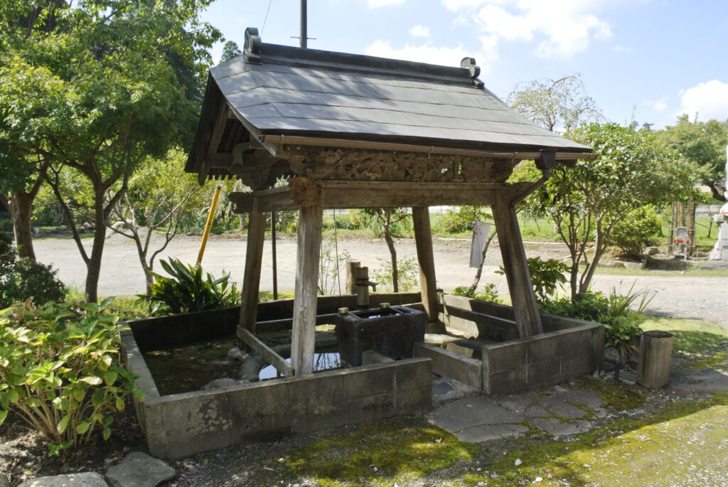 千葉県匝瑳市・妙福寺の湧水